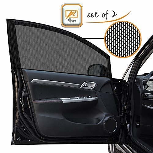 Product Alfheim 2 Pack Car Side Window Shades Doble capa Malla Sombra Protección