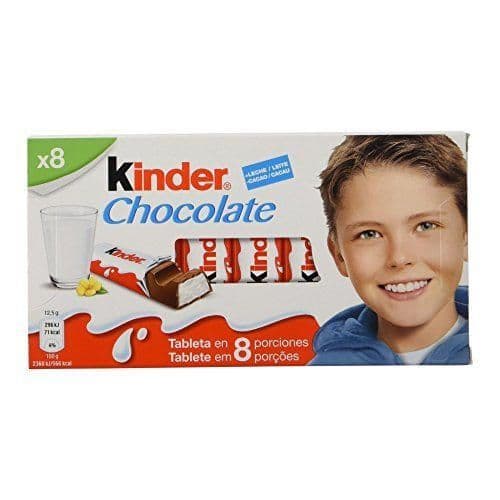 Producto Kinder Chocolate Barritas de Chocolate con Leche