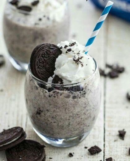 Moda Milkshake de Oreo