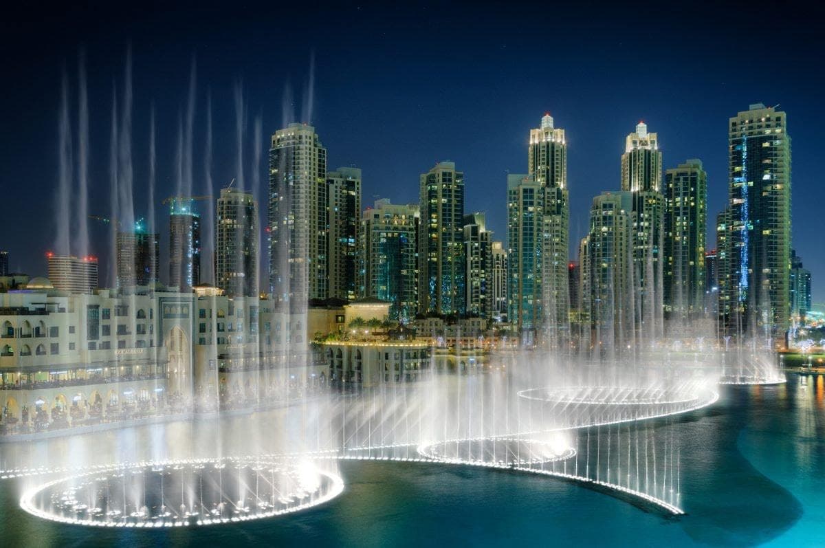 Lugar The Dubai Fountain