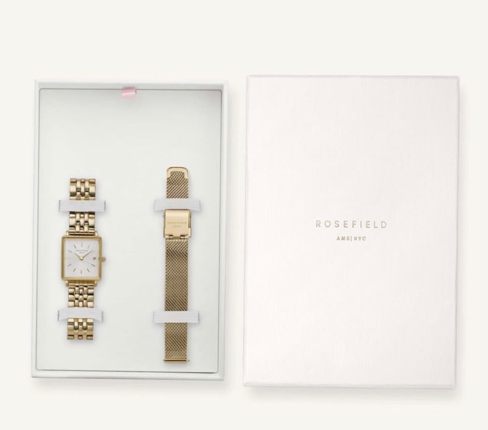 Product Gold Watch gift set rosefield 