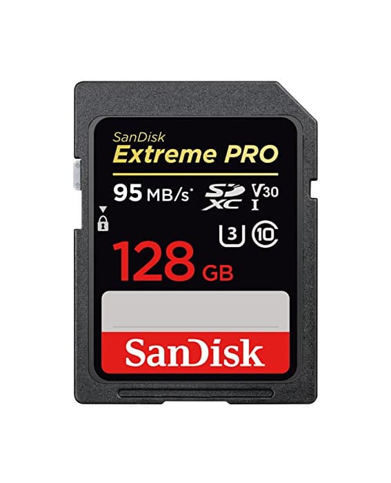 Electronic SanDisk Extreme Pro - Tarjeta de Memoria SDXC de 128 GB