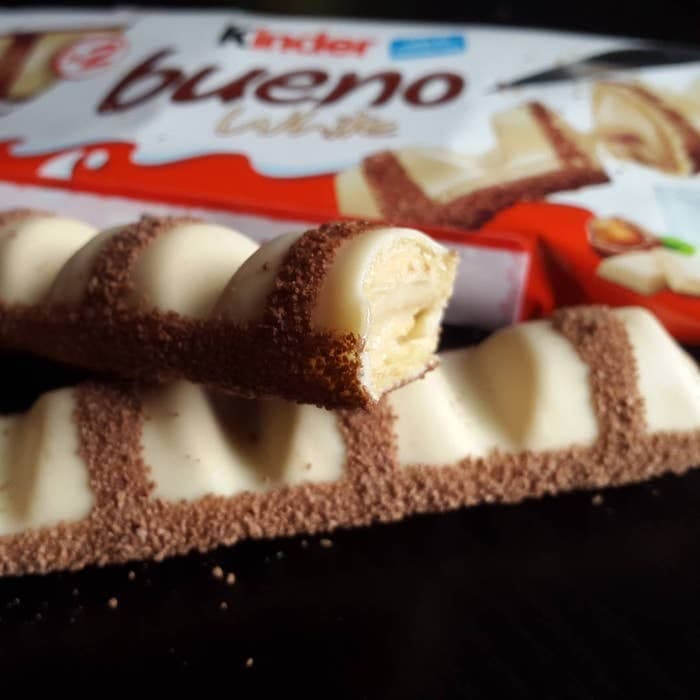 Producto KINDER BUENO BLANCO 2 BARRITAS 43 GR