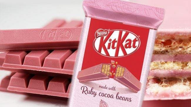 Product Kit Kat Ruby Galleta Recubierta de Chocolate