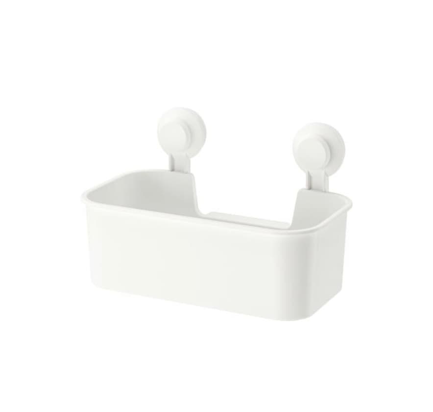 Beauty Tisken IKEA 403.812.53 - Estantería de baño con ventosas