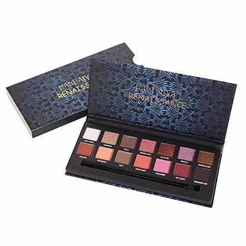 Product Wysgvazgv 14 Colores Paleta de Sombras de Ojos Glitter Matte