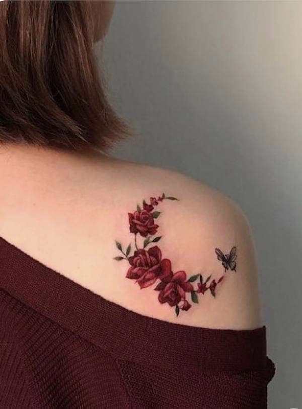 Fashion Flowers tatoo