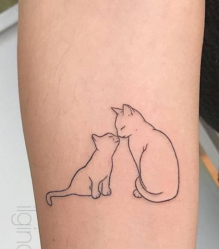 Fashion Cats tatoo