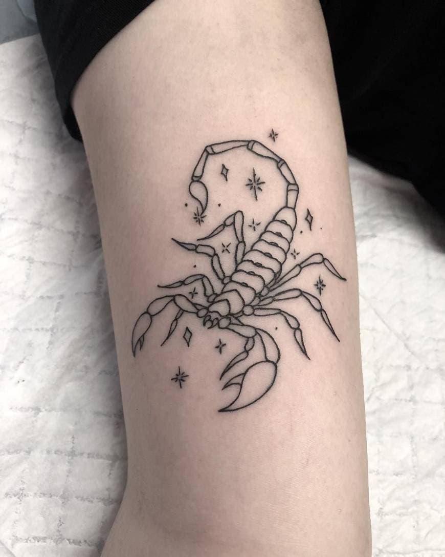 Moda Scorpion tatoo