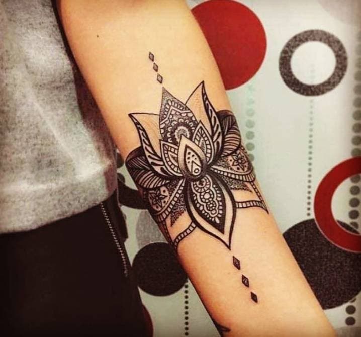 Fashion Tattoo mandala