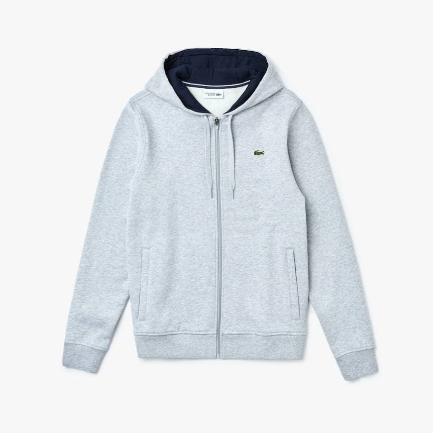 Product Sweatshirt com fecho de correr lacoste