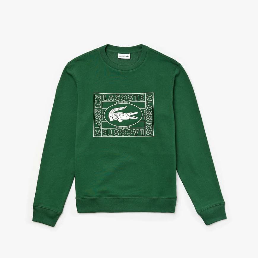 Product Sweatshirt de felpa e decote lacoste