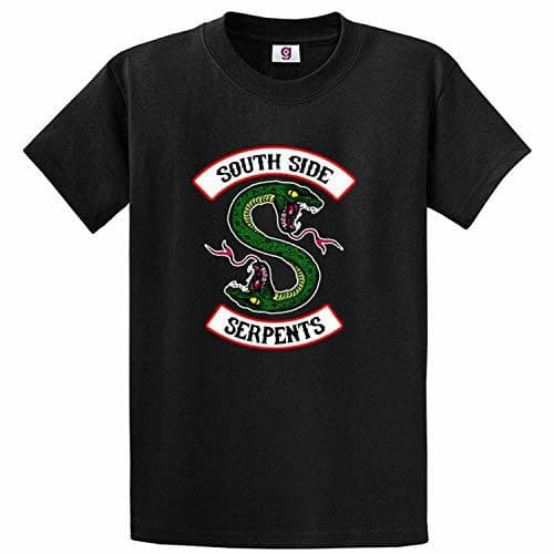 Lugar ILKY Inspired Southside Serpents Printed TV Jughead FP Jones Series Riverdale T-Shirt,Camisetas