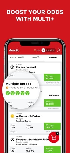 App Betclic Live Sport Betting - App Store - Apple