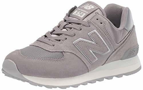 Moda New Balance 574 Sateen Tab, Zapatillas para Mujer, Gris