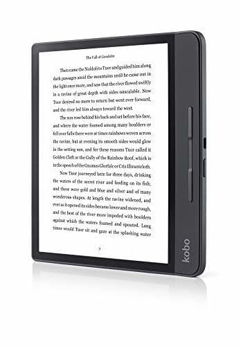 Electronic Rakuten Kobo Forma - Lector de libros electrónicos con Pantalla táctil, 8