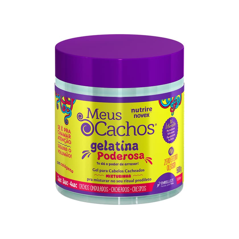 Product Gelatina Poderosa Meus Cachos Novex