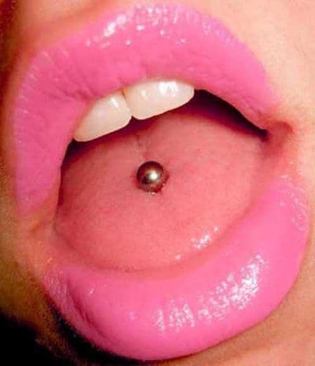 Moda Piercing Língua 