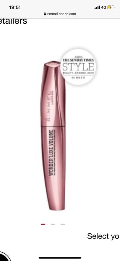 Product Wonder'Luxe Volume Mascara 