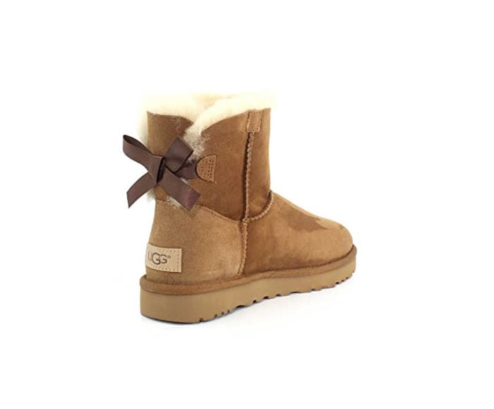 Moda UGG Classic Mini II, Botas de Nieve para Mujer, Marrón