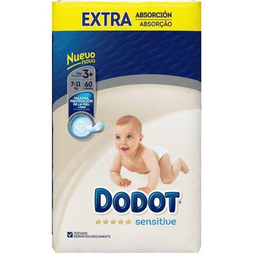 Producto Dodot Sensitive - Pañales,  Talla 3