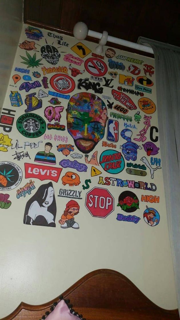 Moda Sticker paintings