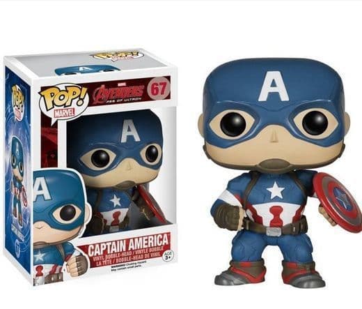 Moda Pop figure capitão América