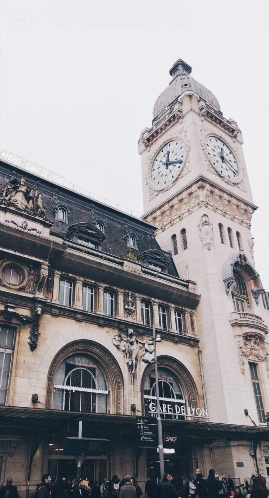 Lugar Gare De Lyon Paris