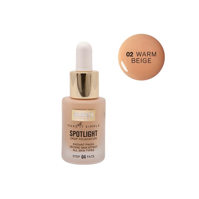 Producto Spotlight Foundation Andreia Professional