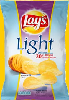 Product Batata frita Lays Light