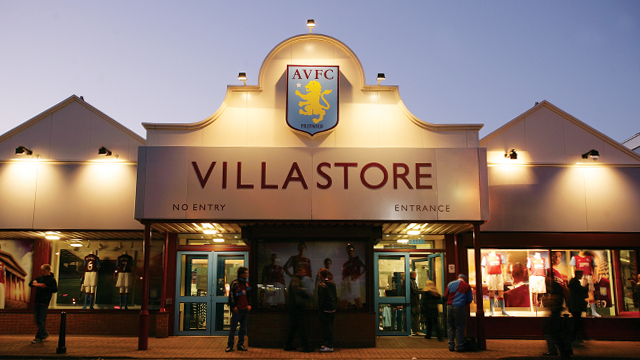 Place Aston Villa FC, Villa Park Store