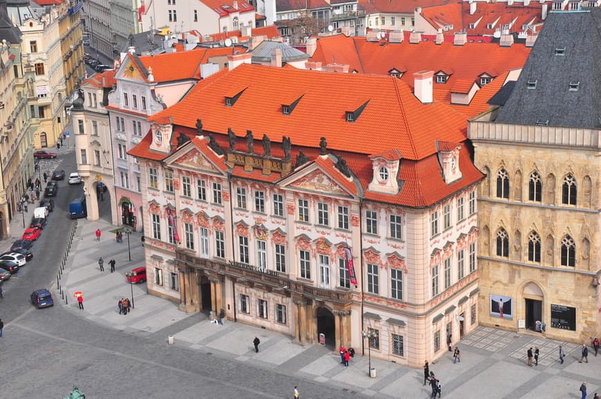 Lugar National Gallery Prague - Kinský Palace