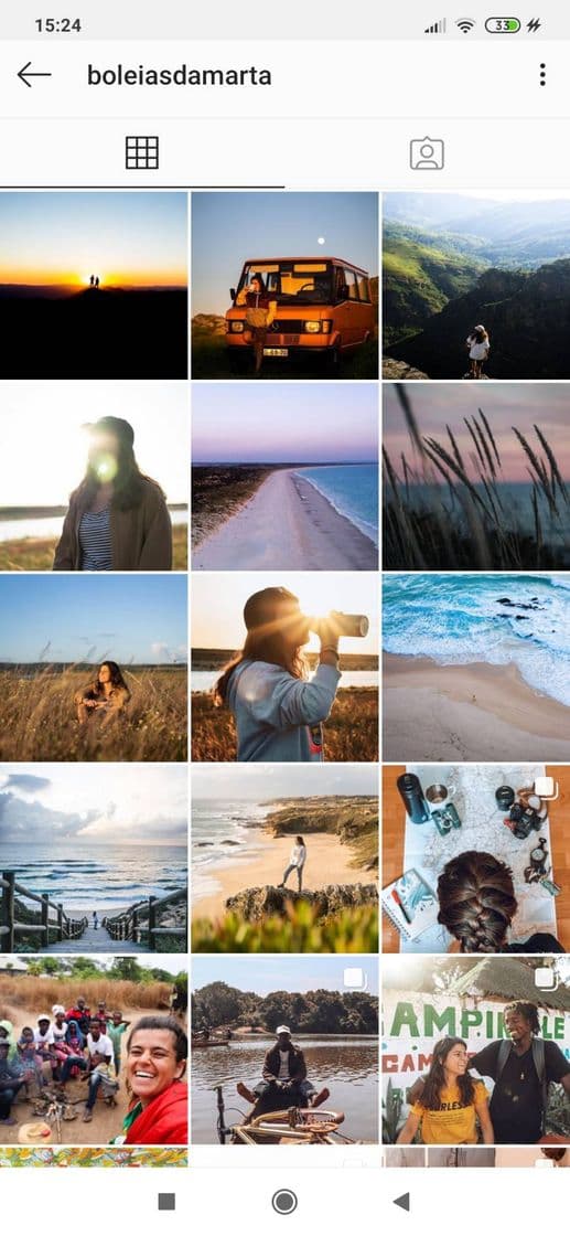 Fashion Instagram de viagens