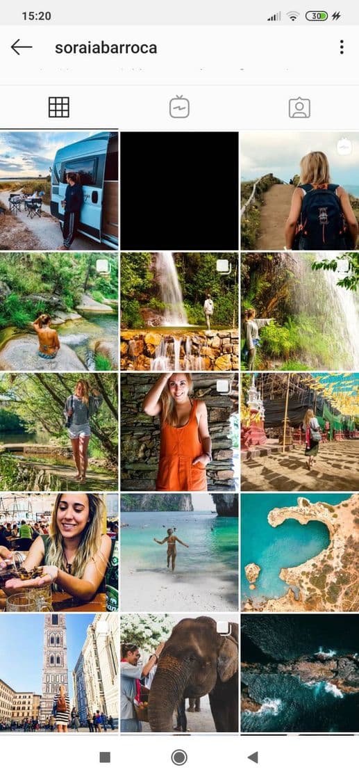 Fashion Instagram de viagens