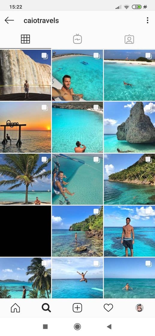 Fashion Instagram de viagens