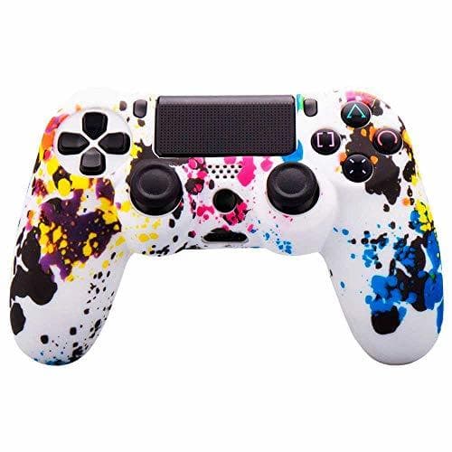 Product OcioDual Funda de Silicona Carcasa para Mando Sony PS4 PlayStation 4 Slim