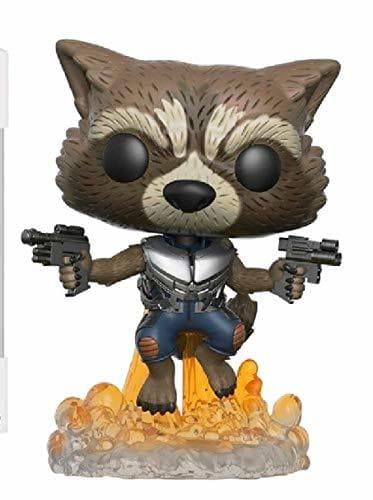 Game Funko Rocket Figura de Vinilo, colección de Pop, seria Guardians of The