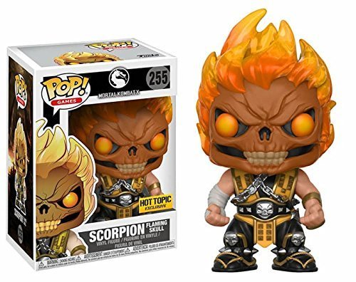 Product Figura Pop Mortal Kombat X Scorpion Skull Head Exclusive