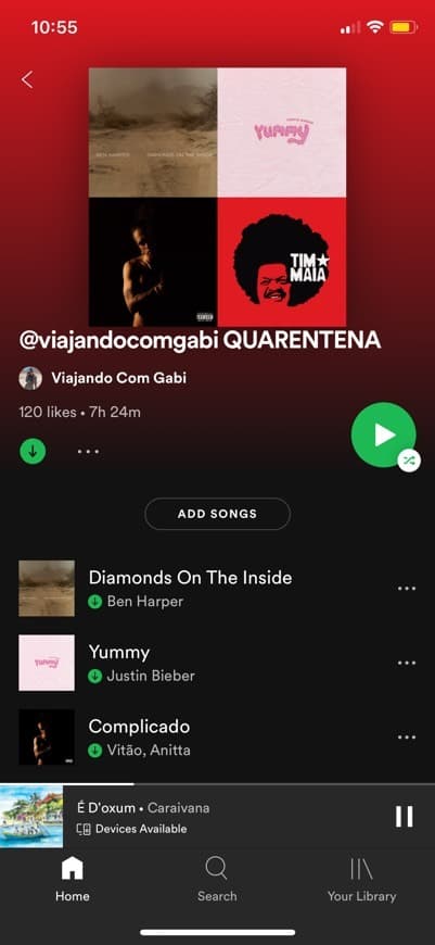 Music Playlist de Quarentena ⏳