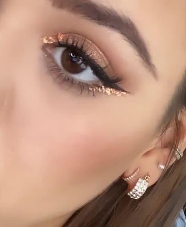 Moda GLITTER Makeup 