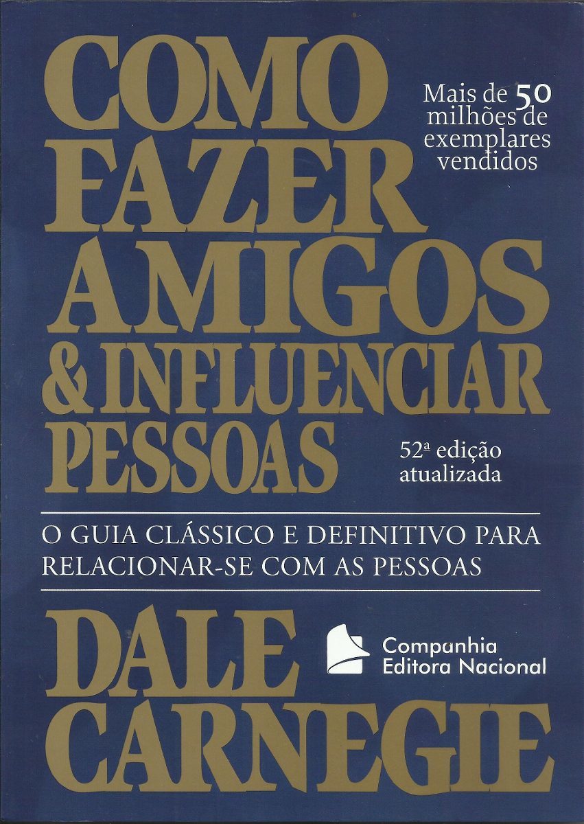 Libro Como Fazer Amigos E Influenciar Pessoas