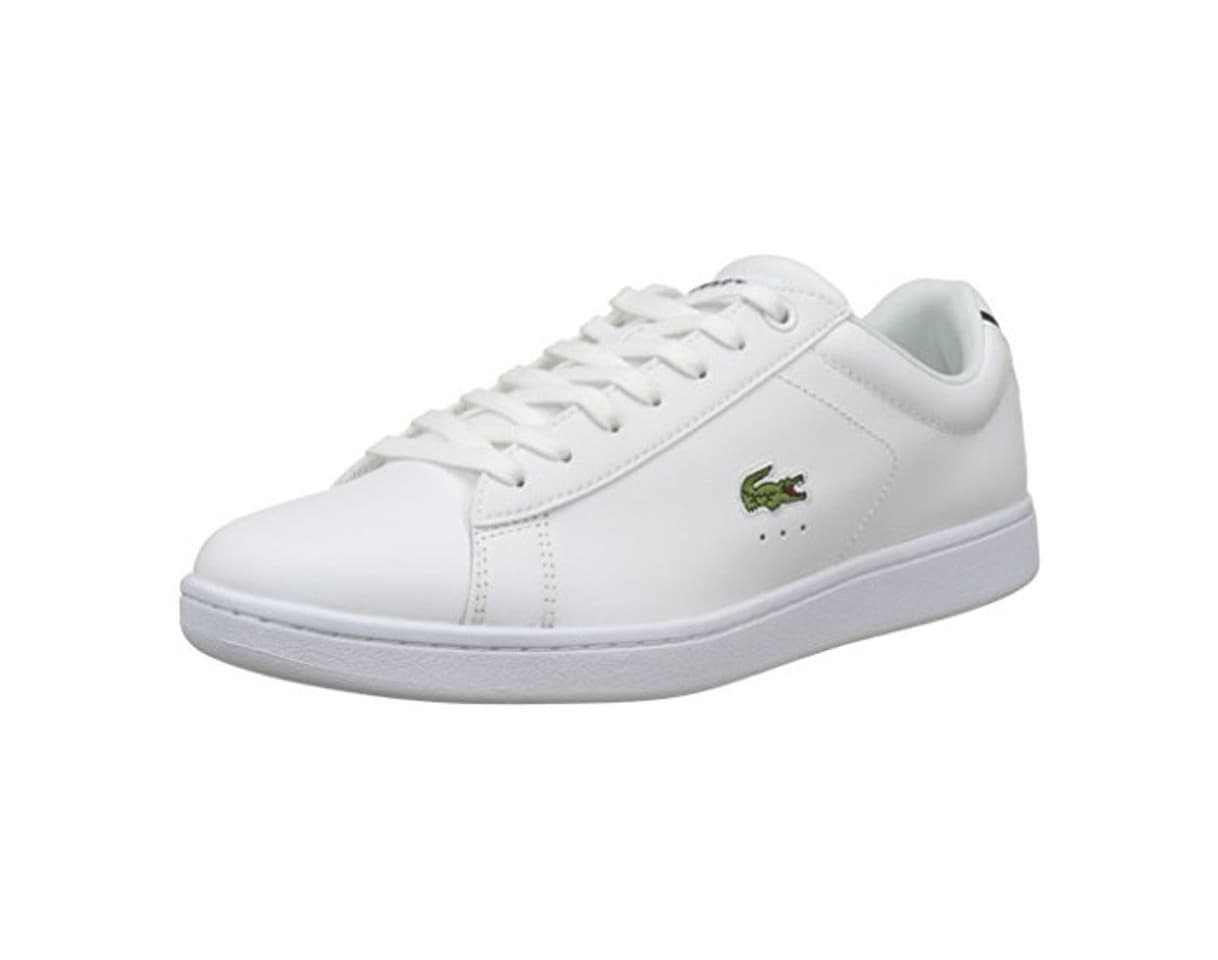 Moda Lacoste Carnaby EVO BL 1 SPM, Zapatillas para Hombre, Blanco