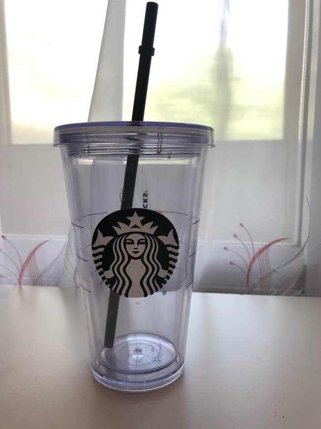 Elemento de la categoría hogar Starbucks Vaso acrílico transparente con aislamiento, 470 ml