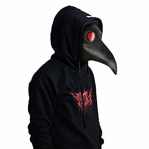 Producto molezu Máscara De Látex Espeluznante Terror Peste Médico Aves Cosplay Halloween Carnaval