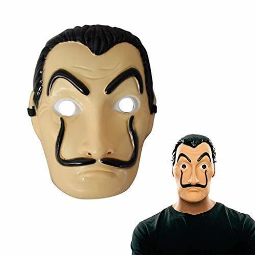 Product Amycute Máscara de Salvador Dali Careta Cosplay Disfraz Máscara de Fiesta de