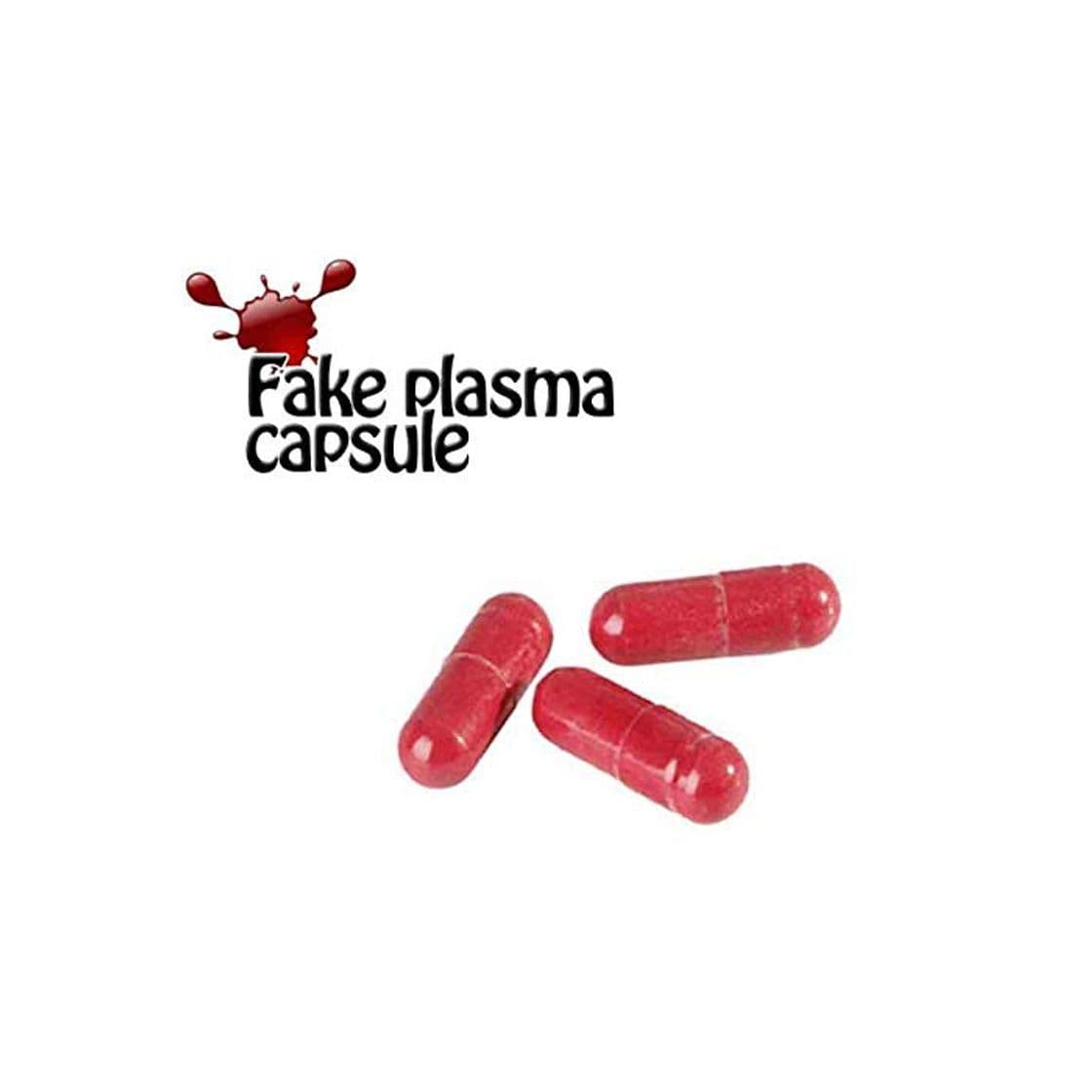 Producto Ballylelly Ligero Halloween Fake Blood Plasma Red Blood Blood Pill Cosplay Party Horror Funny Prop Trick Toys