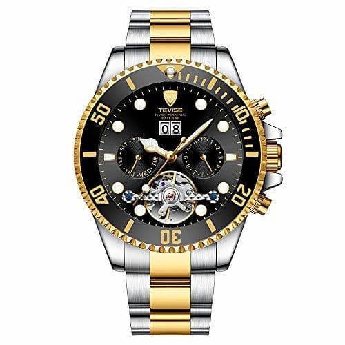 Lugar S-Watch Relojes Hombre Reloj Elegante Deportivo Marca de Moda Reloj mecánico Hombre