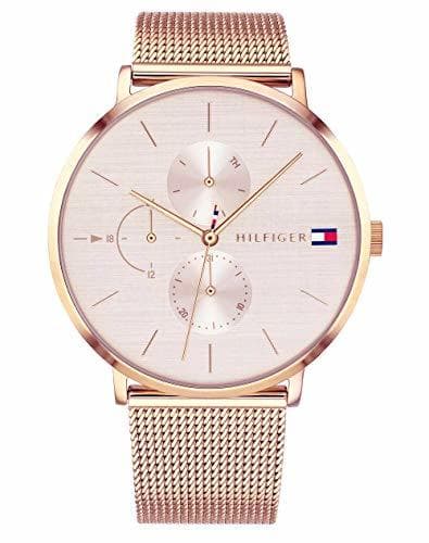 Product Tommy Hilfiger Reloj Multiesfera para Mujer de Cuarzo con Correa en Cuero