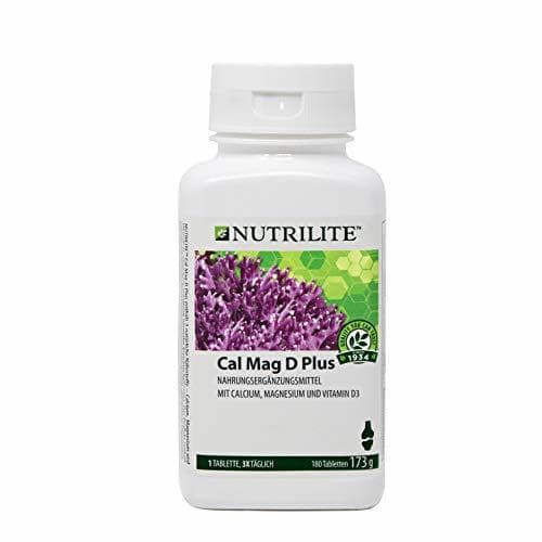 Belleza Cal Mag D Plus NUTRILITE 180 comprimidos 2 meses contiene tres nutrientes