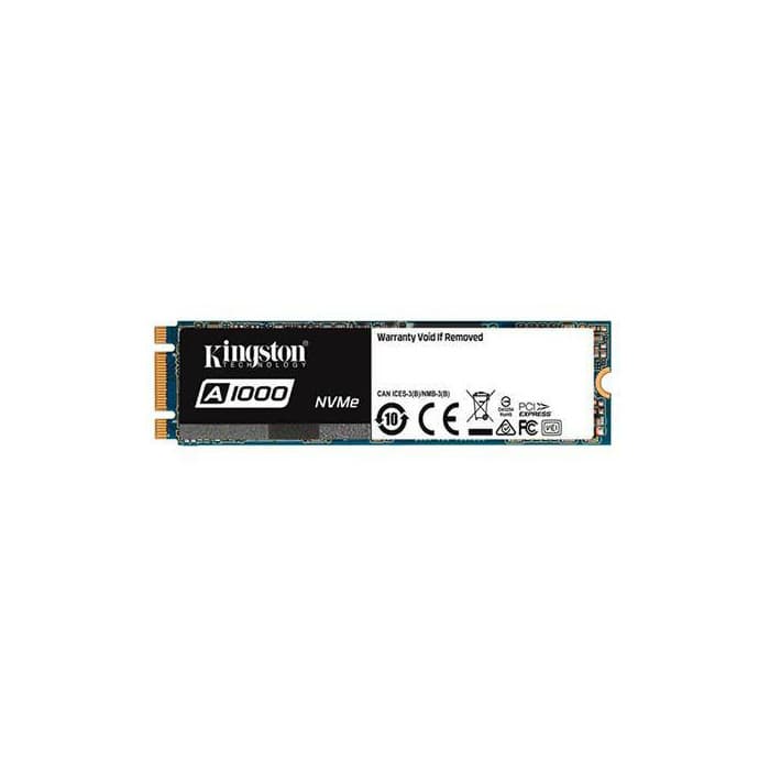 Producto DISCO SSD KINGSTON 480GB A1000 NVMe PCIe 3.0 M.2